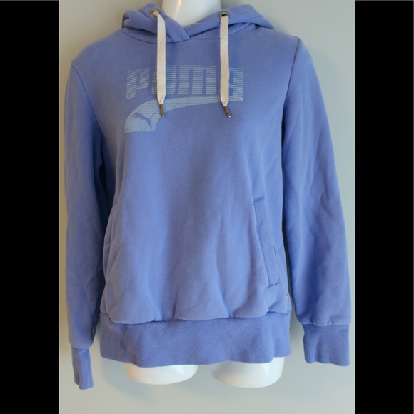 2/$15 Purple PUMA Hoodie - Picture 2 of 2